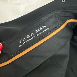 Zara Man Black Trousers